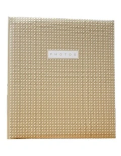 Boho Rattan Photo Album  500 Capacity 4x6"