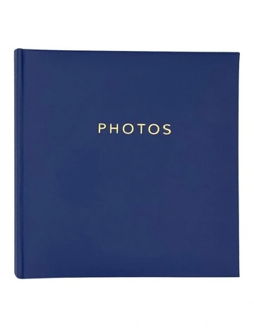 Havana Photo Album 200 Photo Capacity in Blue