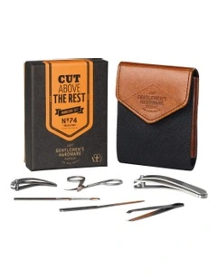 Charcoal Canvas Manicure Set