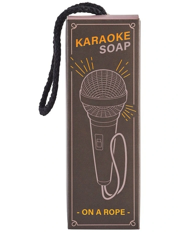 Karaoke Soap On a Rope in Black image 1