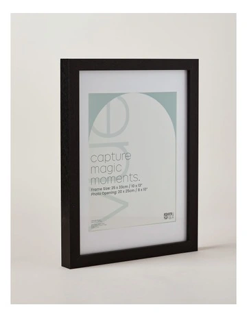 Black Photo Frame 25x33/20x25cm