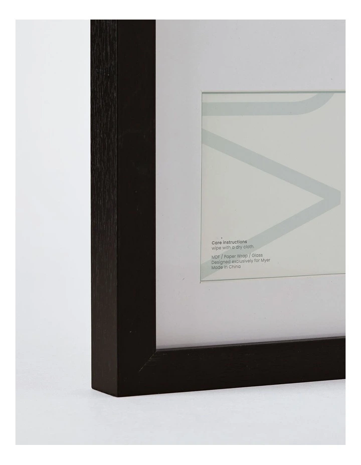 Photo Frame A4/10x15cm in Black image 3