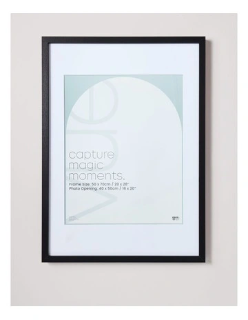 Black Photo Frame 50x70/40x50cm