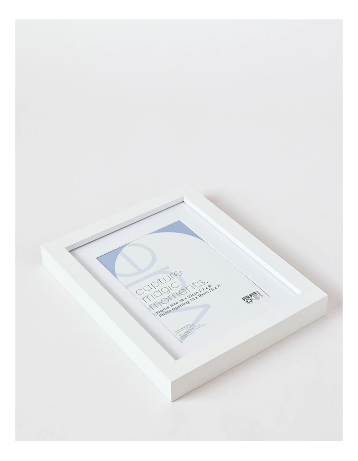 Photo Frame 18x23/13x18cm in White image 3