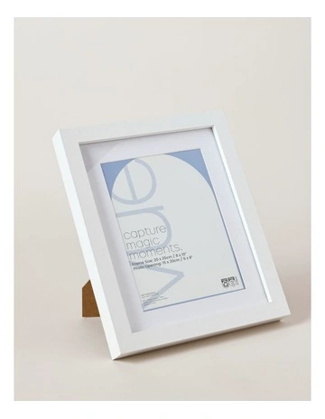 Photo Frame 20x25/15x20cm in White