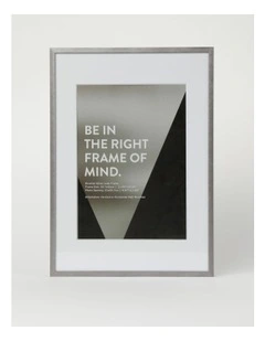 Platinum Metal Frame A3/A4 in Silver