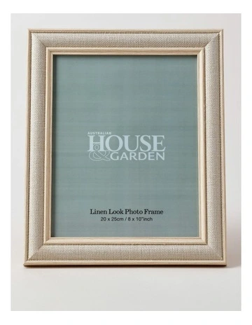 Linen Look Wrapped Photo Frame 20x25cm