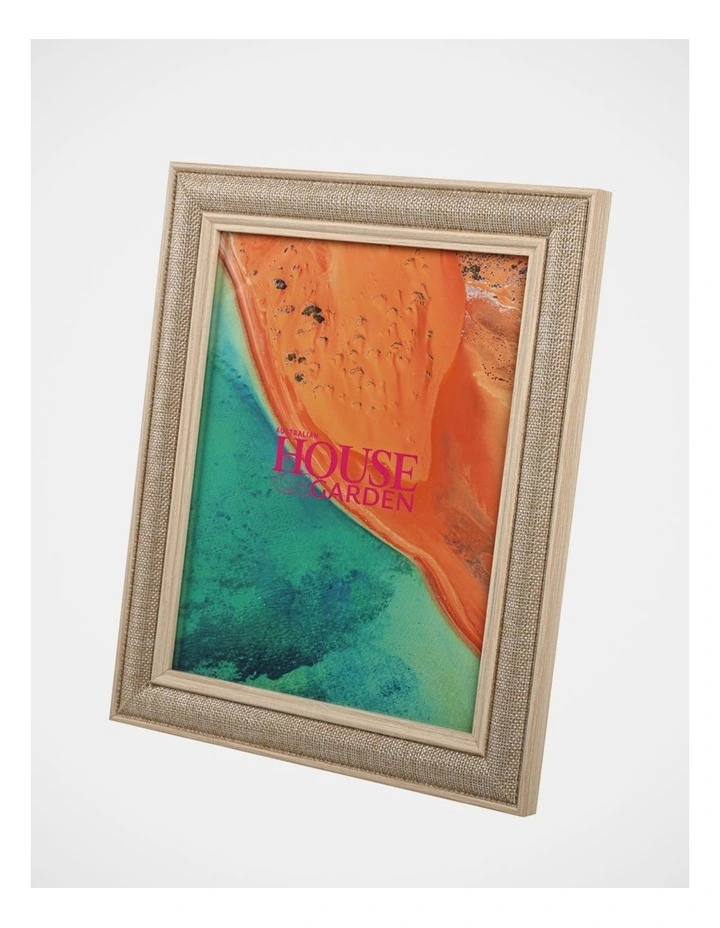Linen Look Wrapped Photo Frame 20x25cm image 2