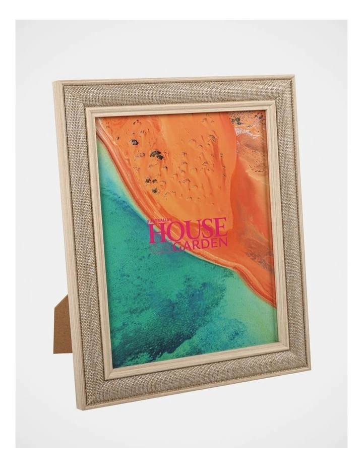 Linen Look Wrapped Photo Frame 20x25cm image 3