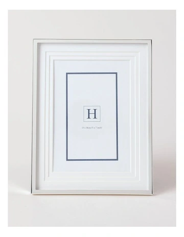 Triple Matte Look Frame 15x20cm in Silver