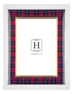 Tartan Photo Frame 13x18cm