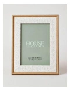 Cove Photo Frame 13x18cm in Brown
