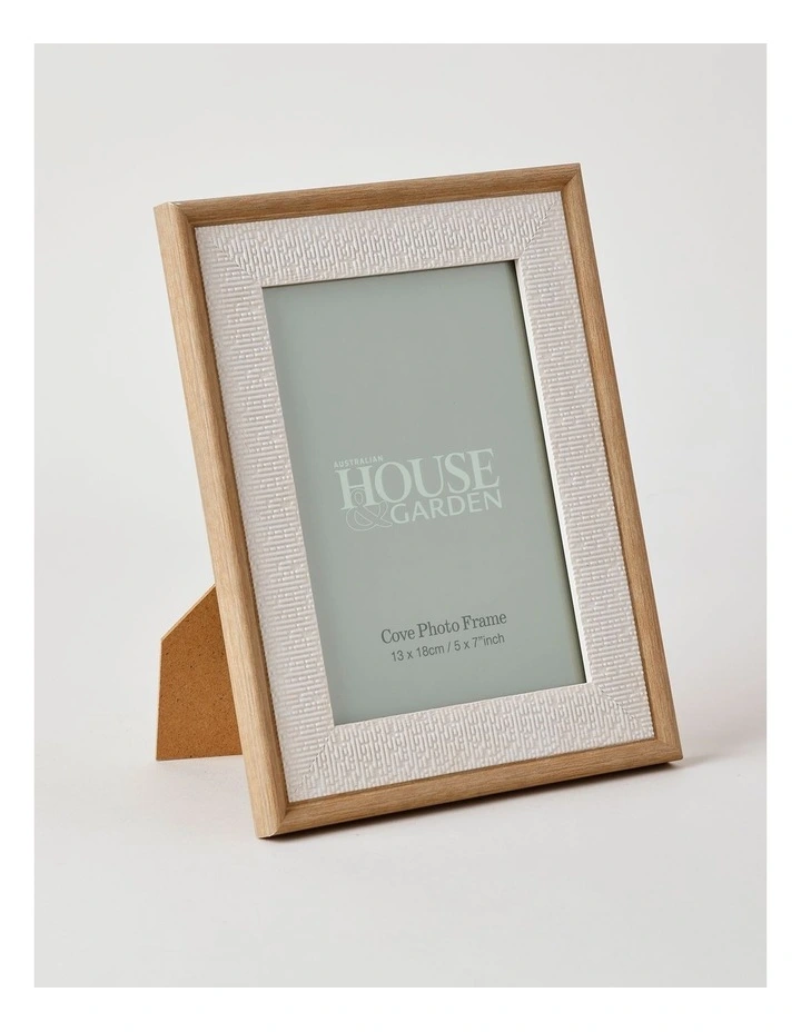 Cove Photo Frame 13x18cm in Brown image 2