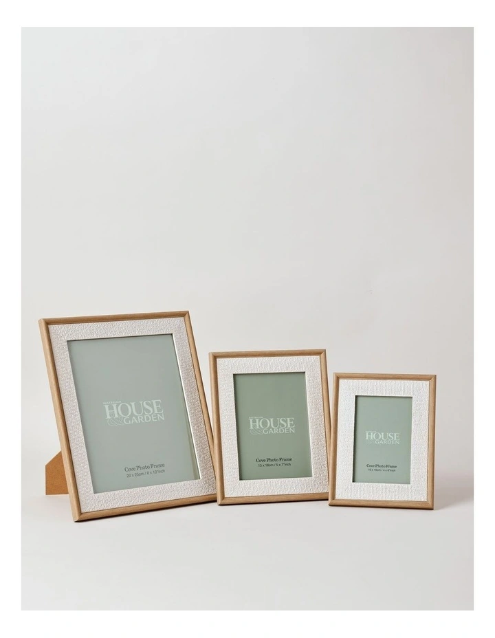 Cove Photo Frame 13x18cm in Brown image 4