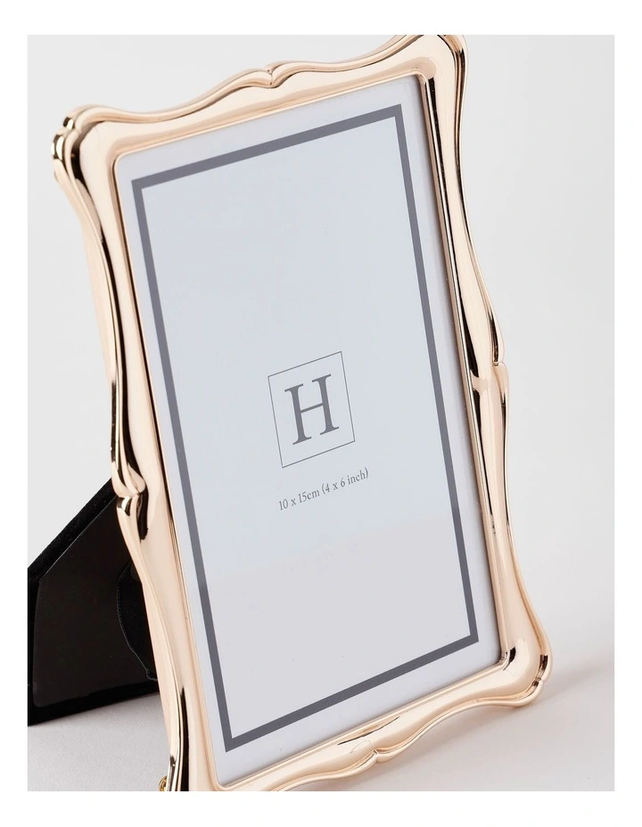 Vienna Photo Frame 10x15cm in Gold image 5