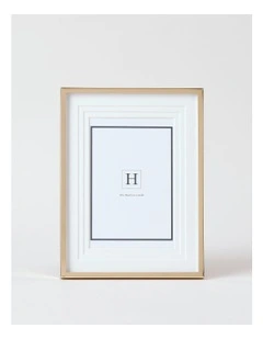 Triple Mat Look Frame 10x15cm in Gold