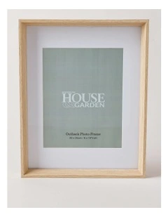 Outback MDF Wood Photo Frame 20x25cm in Brown