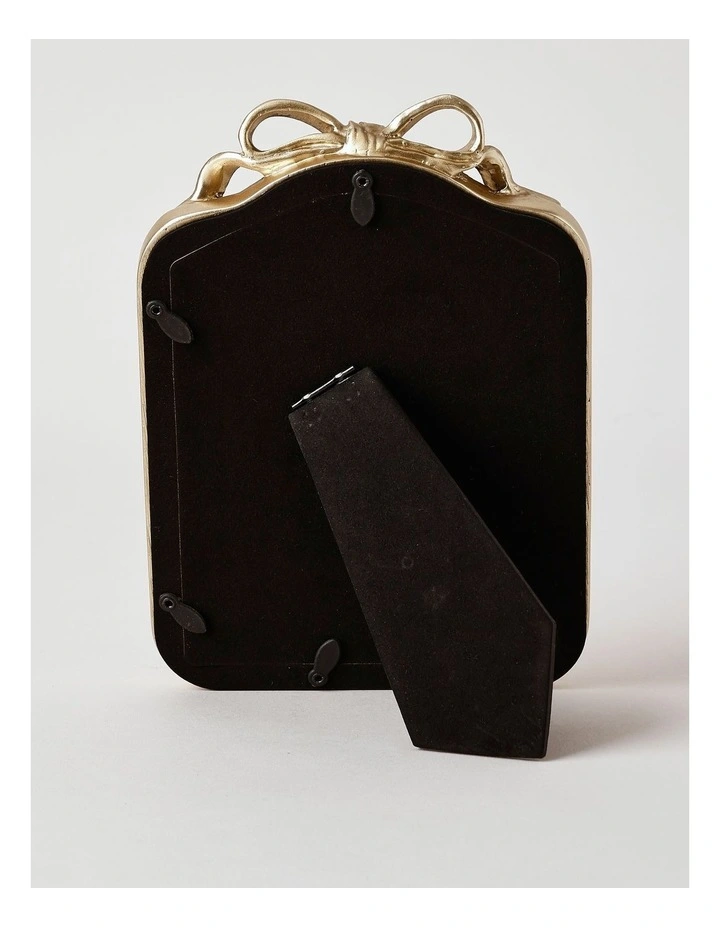 Harper Bow Photo Frame 13x18cm in Gold image 3