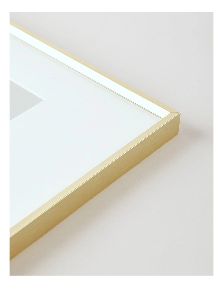 Aluminium Photo Frame 50x70/40x50cm in Gold image 2