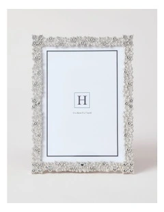 Bejewelled 13x18cm Photo Frame Silver