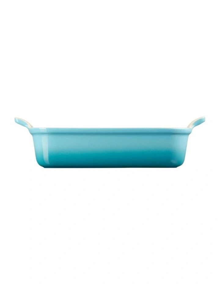 Heritage 26cm Rectangular Deep Dish Caribbean Blue image 2
