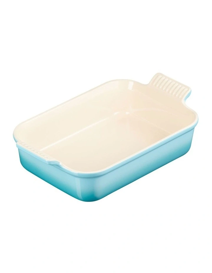 Heritage 26cm Rectangular Deep Dish Caribbean Blue image 3