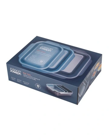 Nest Oven Roasting Trays Set of 3 in Blue