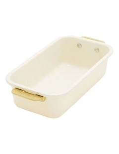 Reserve Loaf Pan 23cm with handles Cream White PFAS-free ceramic non-stick