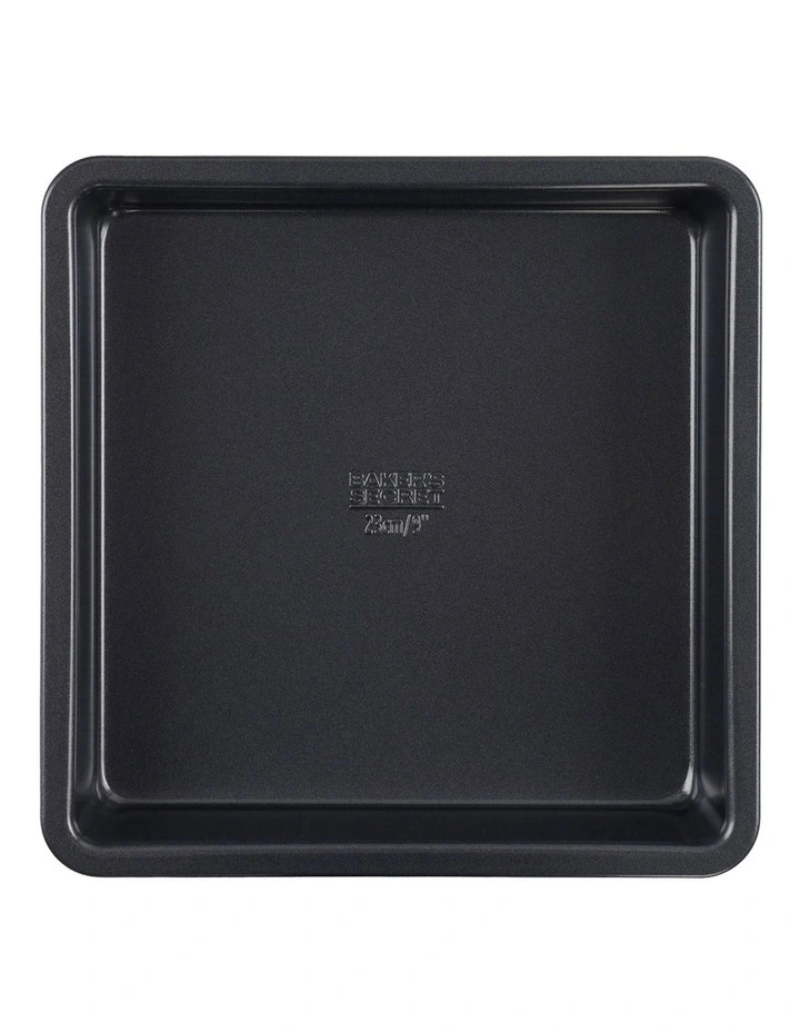 Ultimate Non-Stick Square Bake Pan 23cm in Black image 2