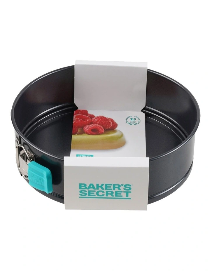 Ultimate Non-Stick Springform Round Cake Pan 23cm in Black image 3