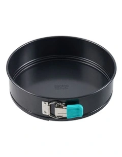Ultimate Non-Stick Springform Round Cake Pan 25.5cm in Black