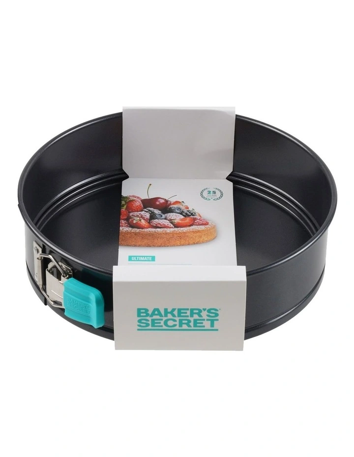 Ultimate Non-Stick Springform Round Cake Pan 25.5cm in Black image 3