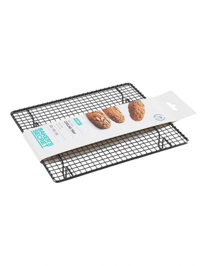 Ultimate Non-Stick Cooling Tray 26x23cm in Black image 3