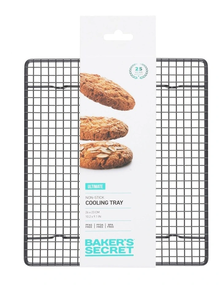 Ultimate Non-Stick Cooling Tray 26x23cm in Black image 4