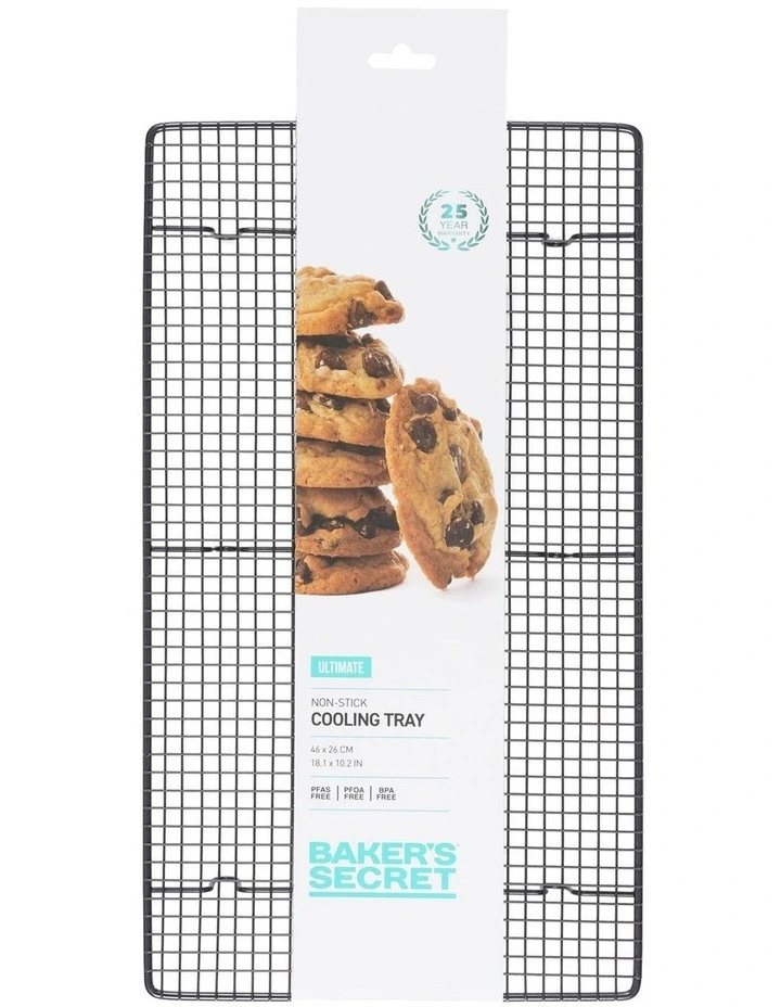 Ultimate Non-Stick Cooling Tray 46x26cm in Black image 4