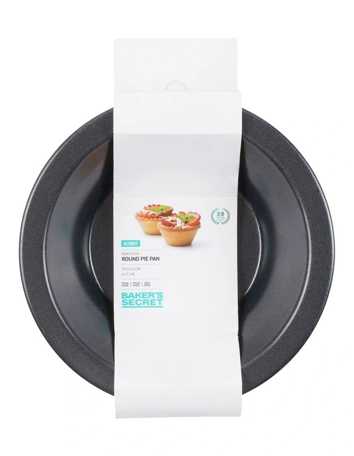 Ultimate Non-Stick Individual Round Pie Dish 10.5cm in Black image 4