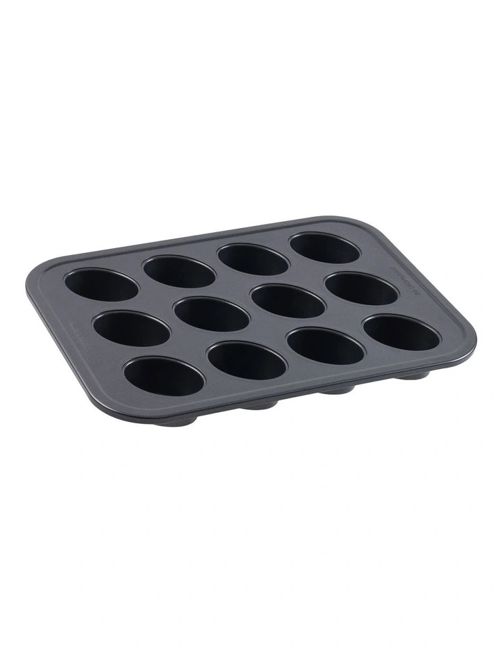 Ultimate Non-Stick 12 Cup Friand Pan 40x29cm in Black image 1