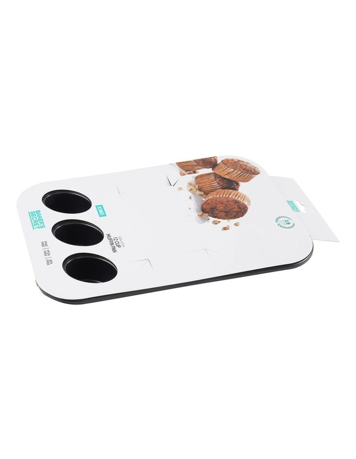 Ultimate Non-Stick 12 Cup Friand Pan 40x29cm in Black image 3