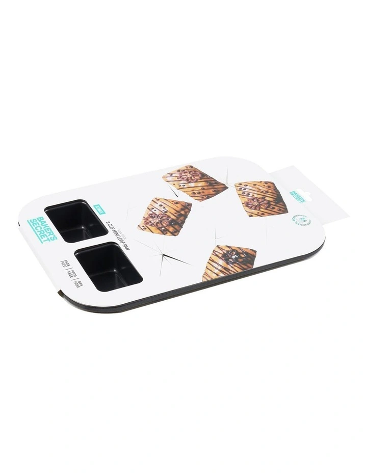 Ultimate Non-Stick 8 Cup Mini Loaf Pan 36.5x26cm in Black image 3
