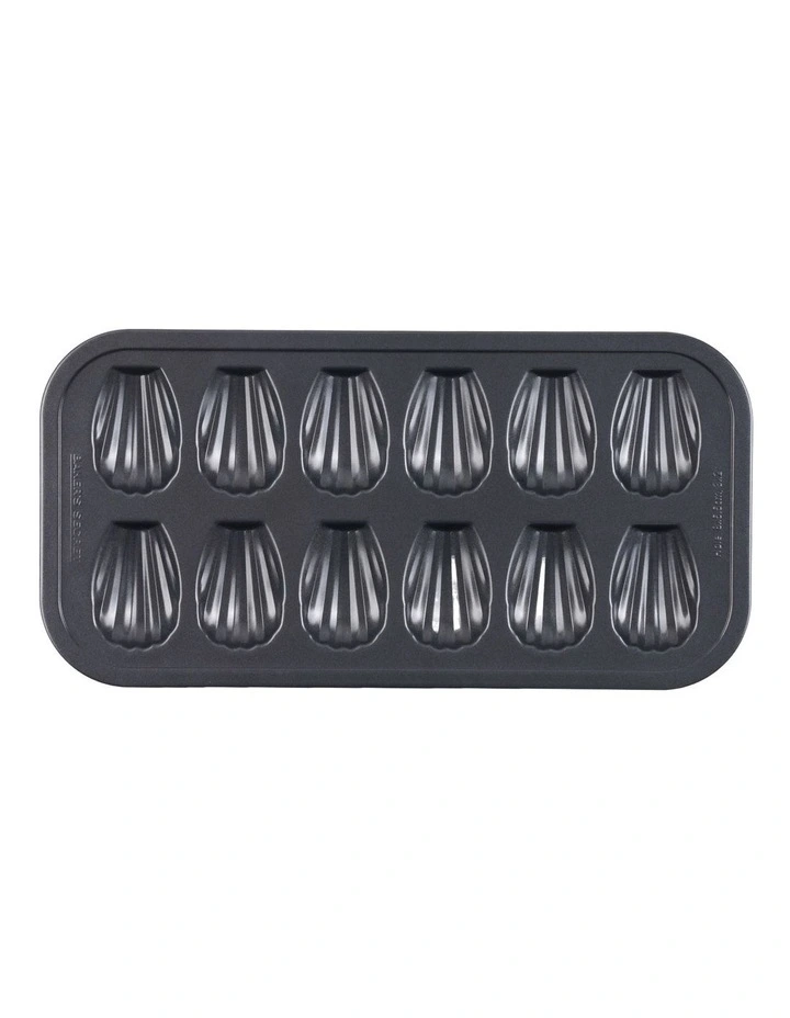 Ultimate Non-Stick 12 Cup Madeleine Pan 44.5x22.7cm in Black image 2