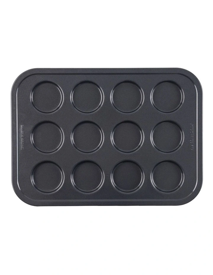 Ultimate Non-Stick 12 Cup Macaron Pan 40x29cm in Black image 2