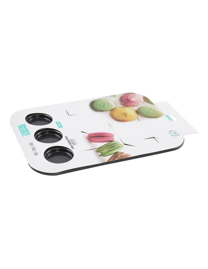 Ultimate Non-Stick 12 Cup Macaron Pan 40x29cm in Black image 3