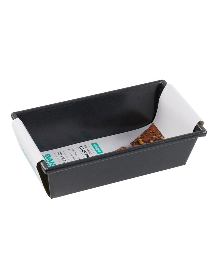 Ultimate Non-Stick Box Sided Loaf Tin 22x11.5cm in Black image 3