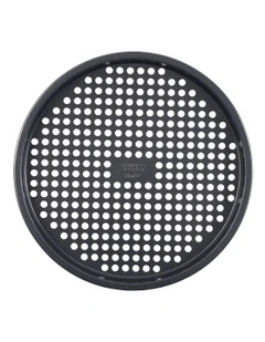 Ultimate Non-Stick Round Pizza Crisper 33cm in Black