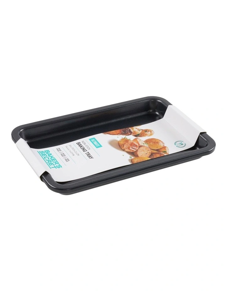 Ultimate Non-Stick Baking Tray 24x15.5cm in Black image 3