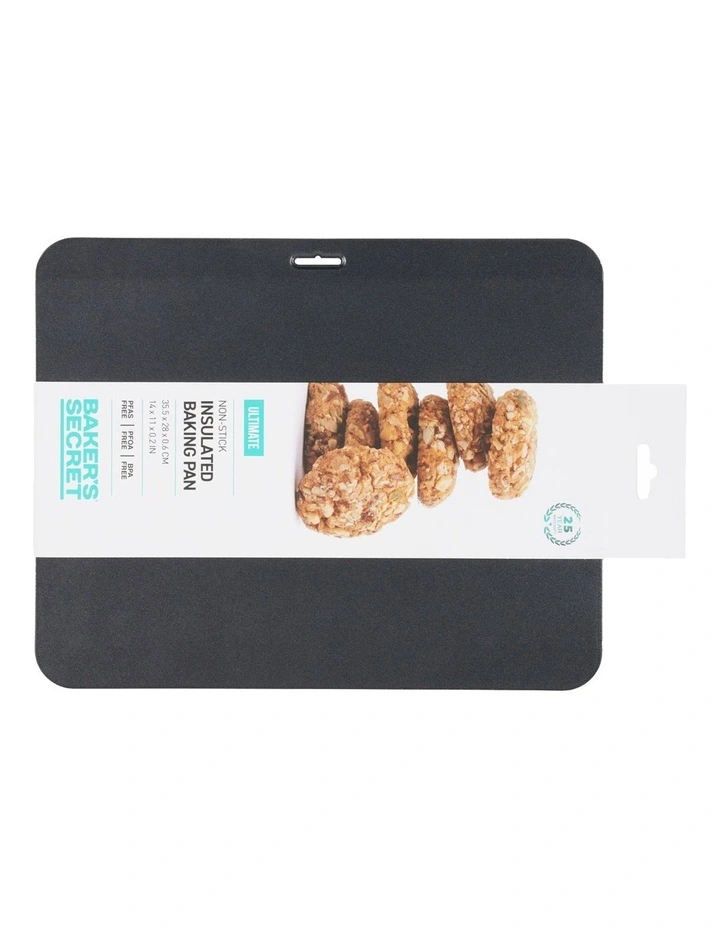 Ultimate Non-Stick Insulated Baking Sheet 35.5x28cm in Black image 3