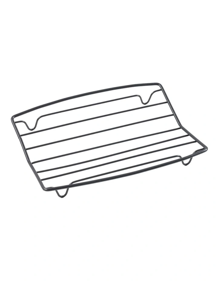 Ultimate Non-Stick Roasting Rack 25.5x20.5cm in Black image 1