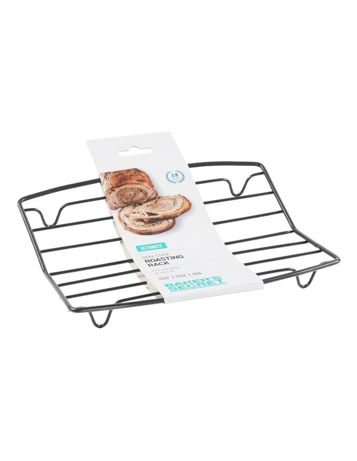 Ultimate Non-Stick Roasting Rack 25.5x20.5cm in Black image 3