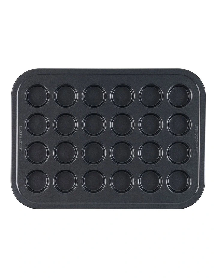 Ultimate Non-Stick 24 Cup Mini Muffin Pan 40x29cm in Black image 2
