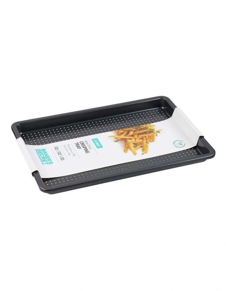 Ultimate Non-Stick Crisping Tray 38x25cm in Black image 3